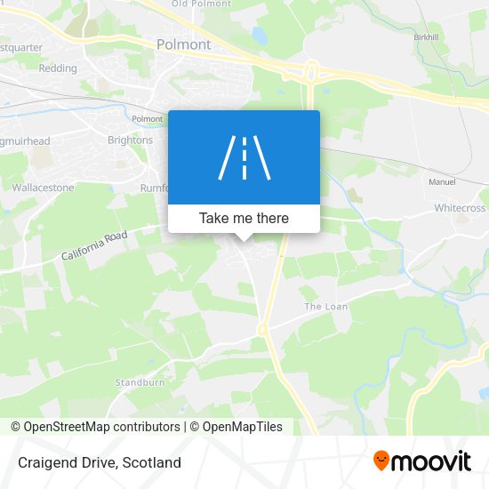 Craigend Drive map