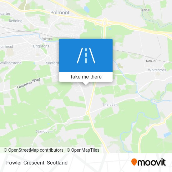 Fowler Crescent map