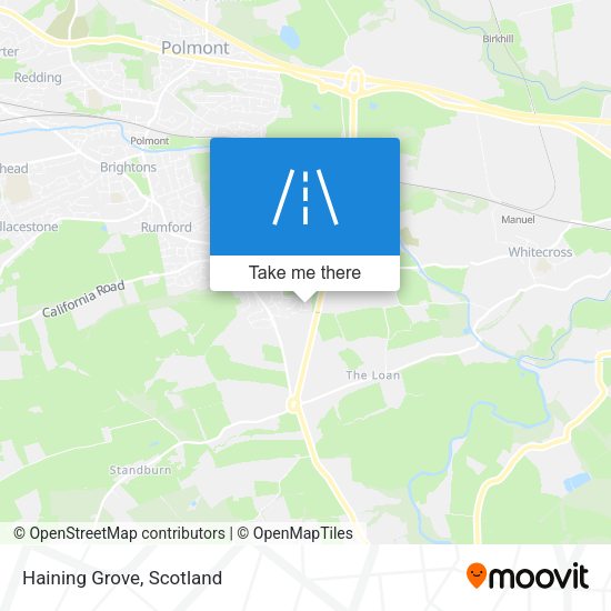 Haining Grove map