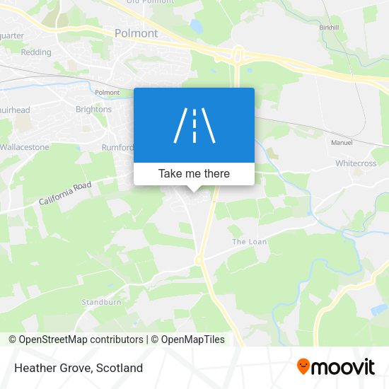 Heather Grove map