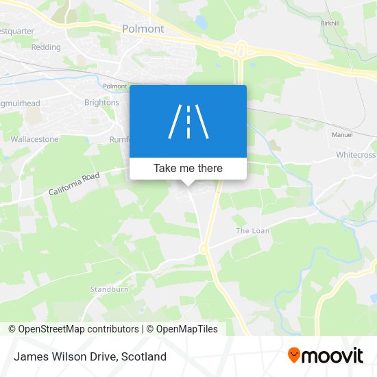 James Wilson Drive map