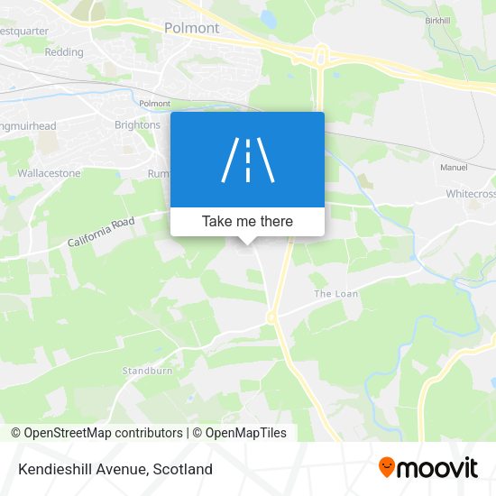 Kendieshill Avenue map