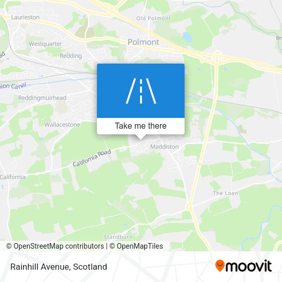 Rainhill Avenue map