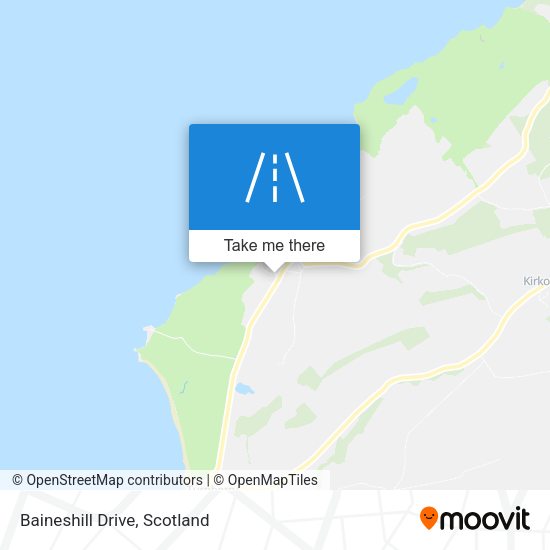 Baineshill Drive map