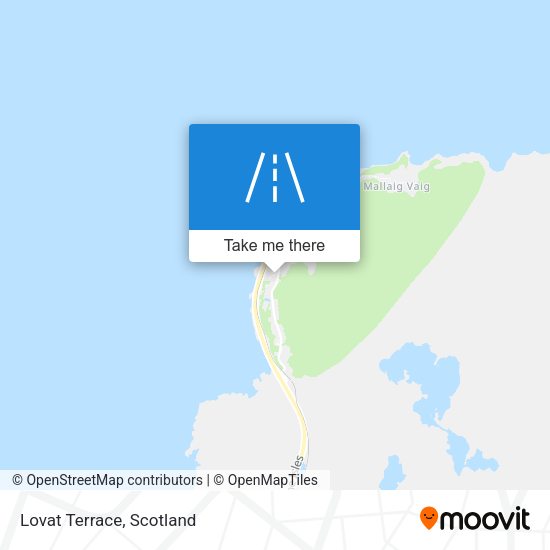 Lovat Terrace map