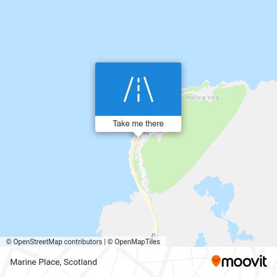 Marine Place map