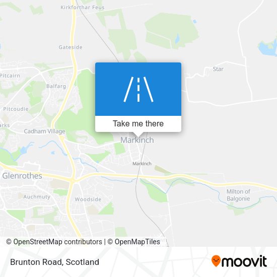 Brunton Road map