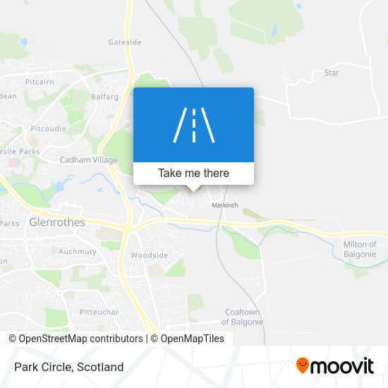 Park Circle map