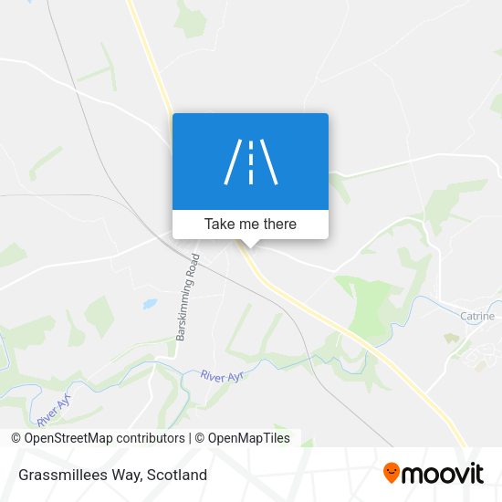 Grassmillees Way map