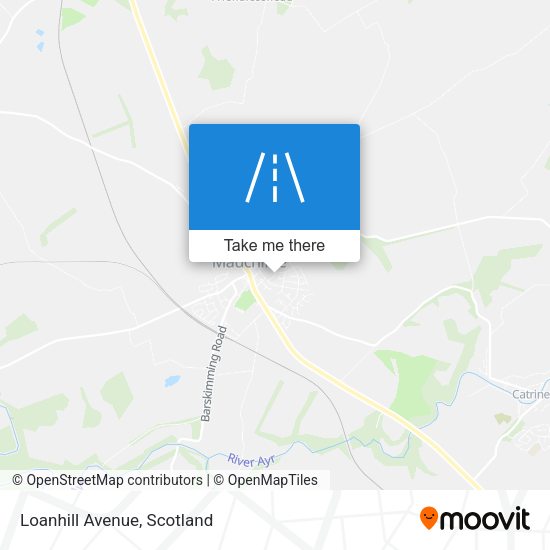 Loanhill Avenue map