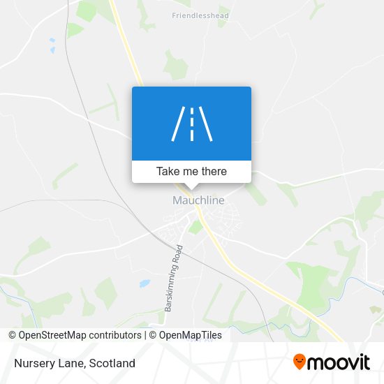 Nursery Lane map