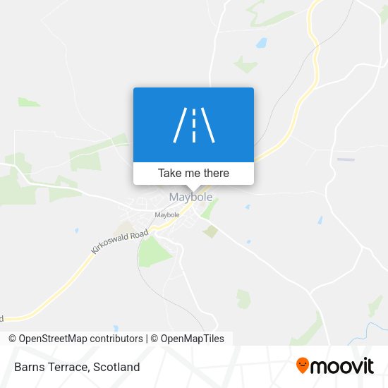 Barns Terrace map