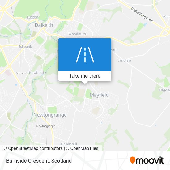 Burnside Crescent map