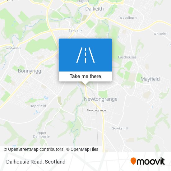 Dalhousie Road map