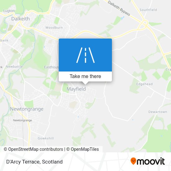 D'Arcy Terrace map
