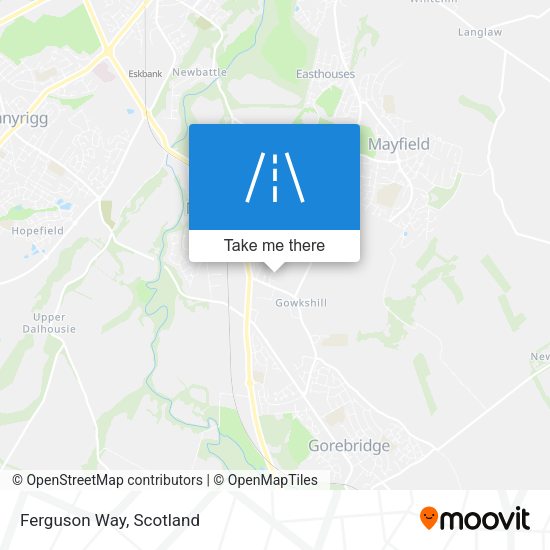 Ferguson Way map