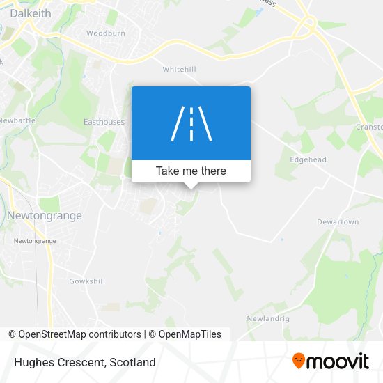 Hughes Crescent map