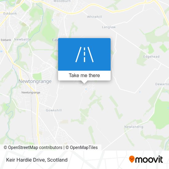 Keir Hardie Drive map