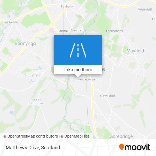 Matthews Drive map