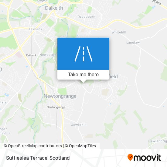 Suttieslea Terrace map