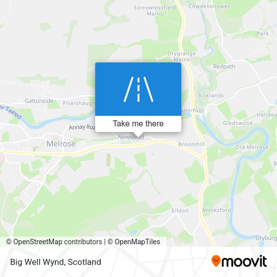 Big Well Wynd map