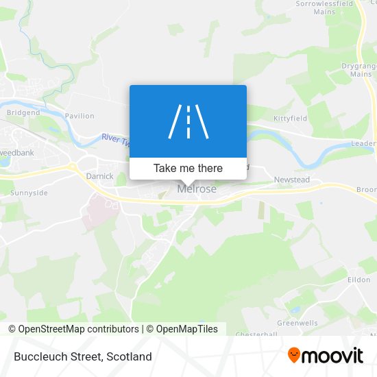 Buccleuch Street map