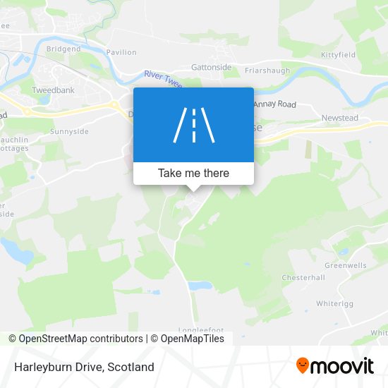Harleyburn Drive map