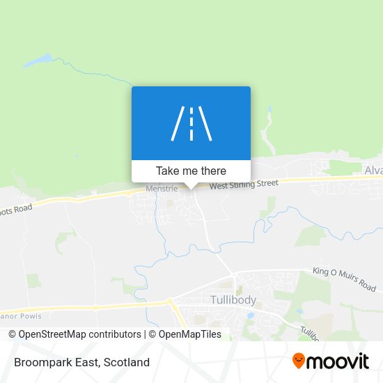 Broompark East map