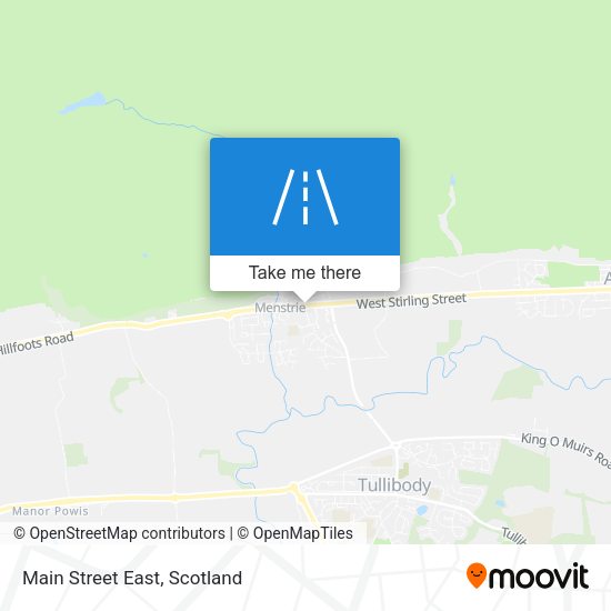 Main Street East map