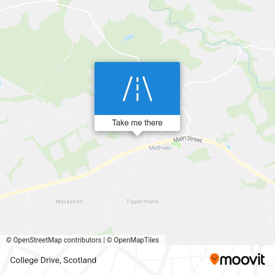 College Drive map