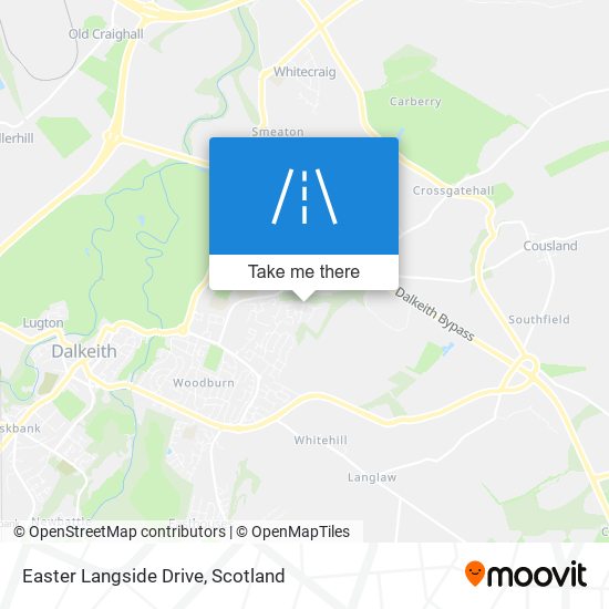 Easter Langside Drive map