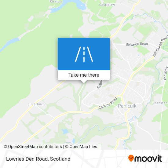 Lowries Den Road map