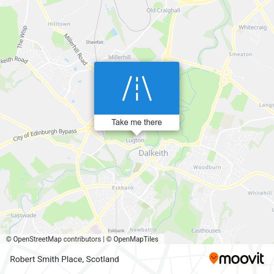 Robert Smith Place map
