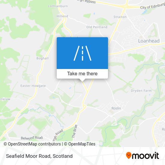 Seafield Moor Road map