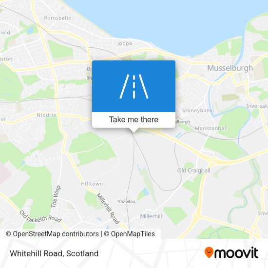 Whitehill Road map
