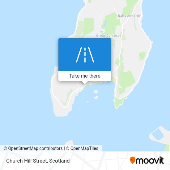 Church Hill Street map