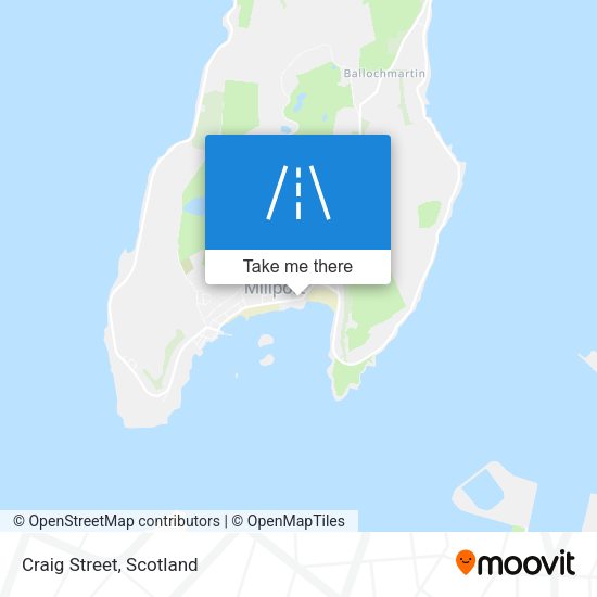 Craig Street map