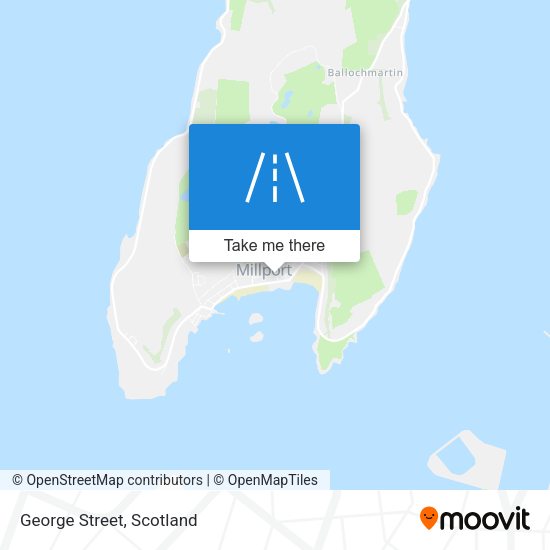 George Street map