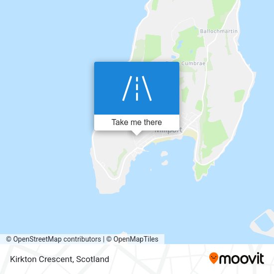 Kirkton Crescent map