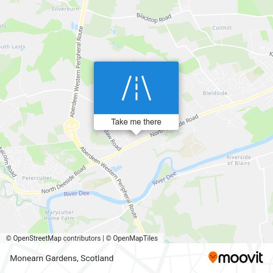 Monearn Gardens map