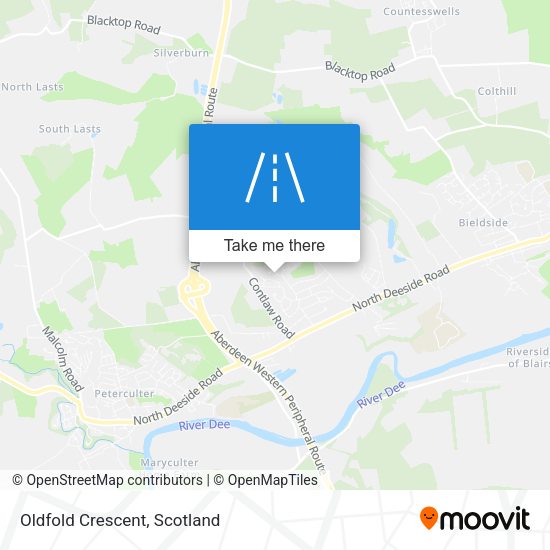 Oldfold Crescent map