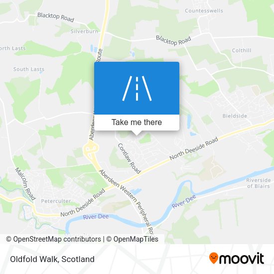 Oldfold Walk map