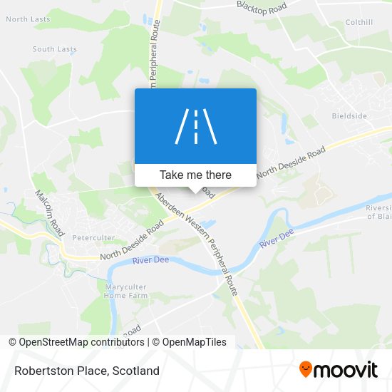 Robertston Place map