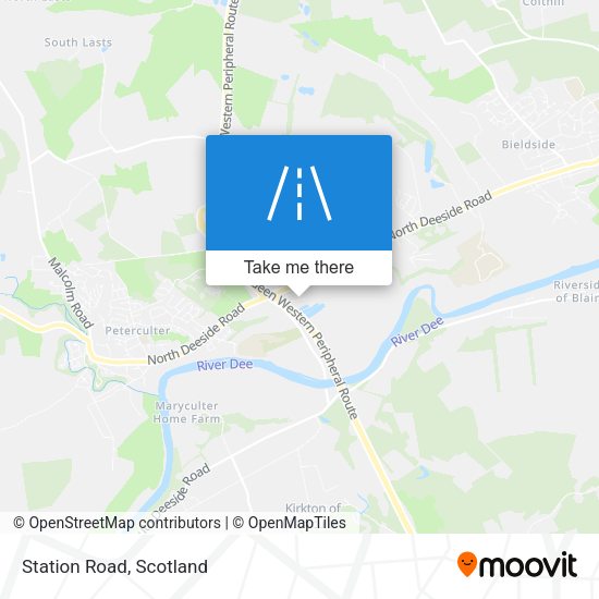 Station Road map