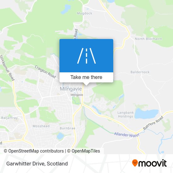 Garwhitter Drive map