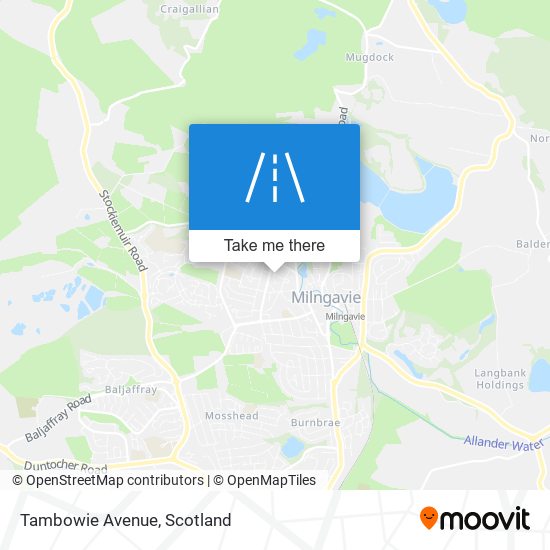 Tambowie Avenue map