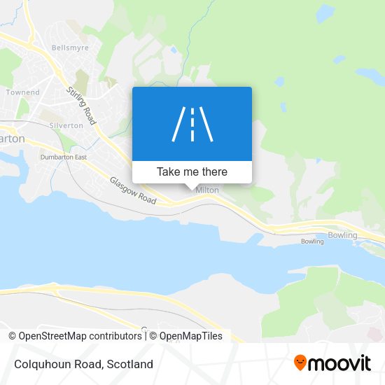 Colquhoun Road map