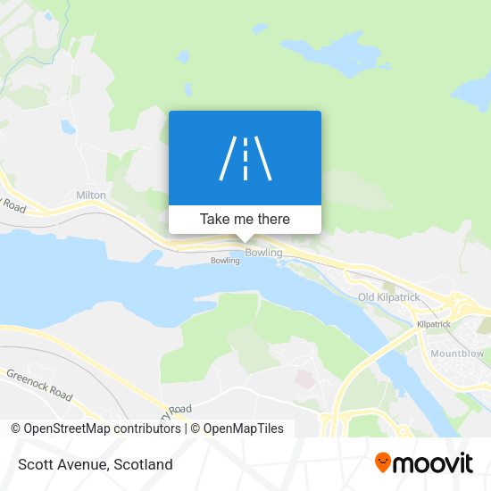 Scott Avenue map