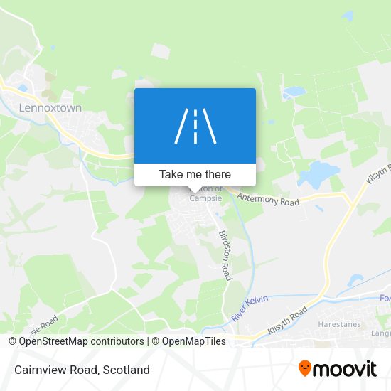 Cairnview Road map
