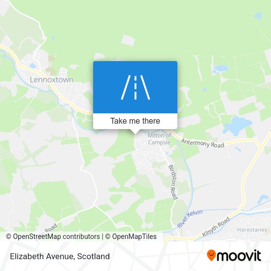 Elizabeth Avenue map